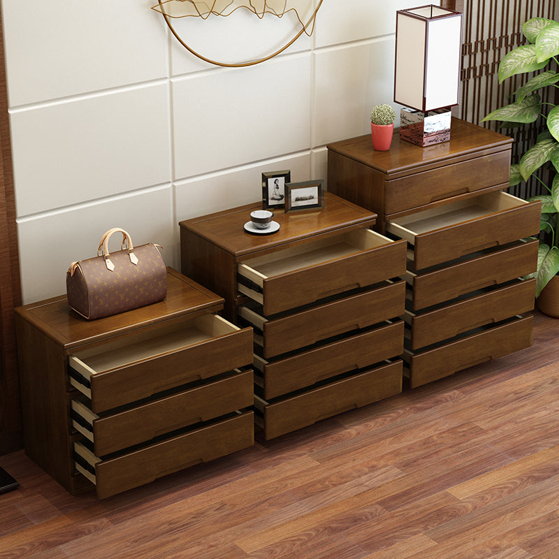 Moderne rechthoekige kastgroeven houten zijkast met lade