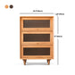 Modern Rectangle Cabinet Knobs Wood Side Cabinet with Drawer Clearhalo 'Cabinets & Chests' 'cabinets_chests' 'furn' 'furn_cabinets_chests' 'Furniture' 'Living Room Furniture' 5891553