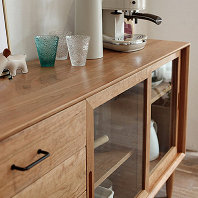 Gabinete rectángulo moderno gabinete lateral corredizo con cajón