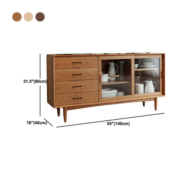 Gabinete rectángulo moderno gabinete lateral corredizo con cajón