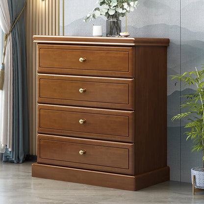 Moderne rechthoek bruine kastknoppen houten zijkast met lade