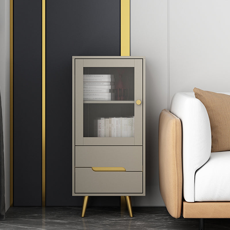 Modern Rectangle Cabinet Standard Knobs Side Cabinet with Drawer