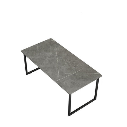 30"H Contemporary Office Desk Rectangular Writing Desk for Office Light Gray Clearhalo 'furn' 'furn_office_desk' 'Furniture' 'Office Desks' 'Office Furniture' 'office_desk' 5891713