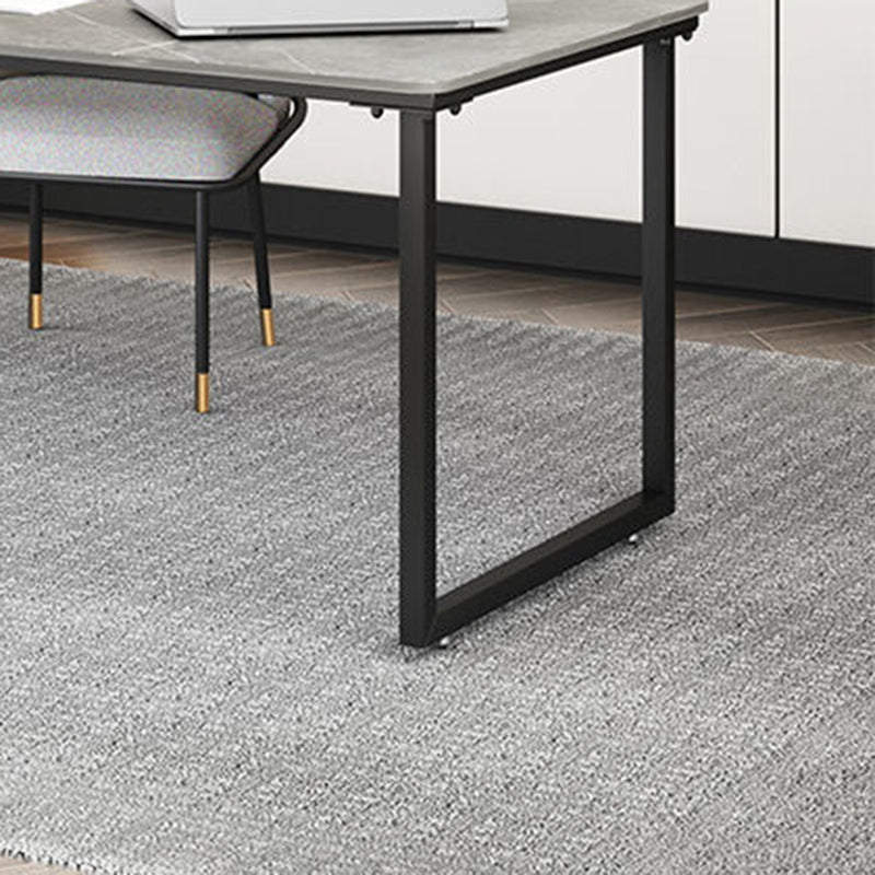 30"H Contemporary Office Desk Rectangular Writing Desk for Office Clearhalo 'furn' 'furn_office_desk' 'Furniture' 'Office Desks' 'Office Furniture' 'office_desk' 5891719