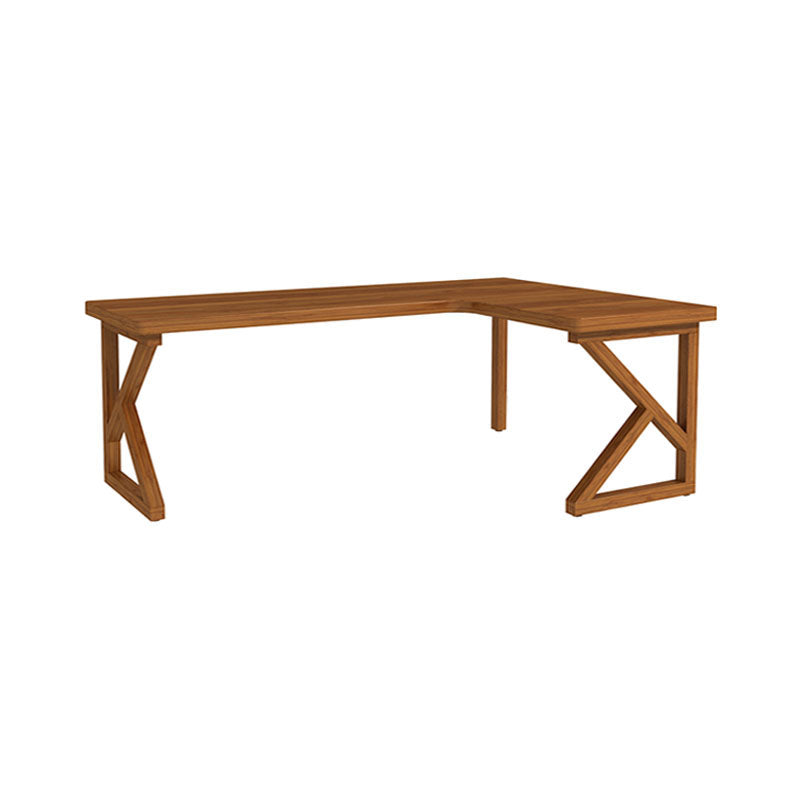 Modern Style L-shape Office Desk Brown Wooden Writing Desk for Home 70.9"L x 47.2"W x 29.5"H Left Hand Return Clearhalo 'furn' 'furn_office_desk' 'Furniture' 'Office Desks' 'Office Furniture' 'office_desk' 5892060