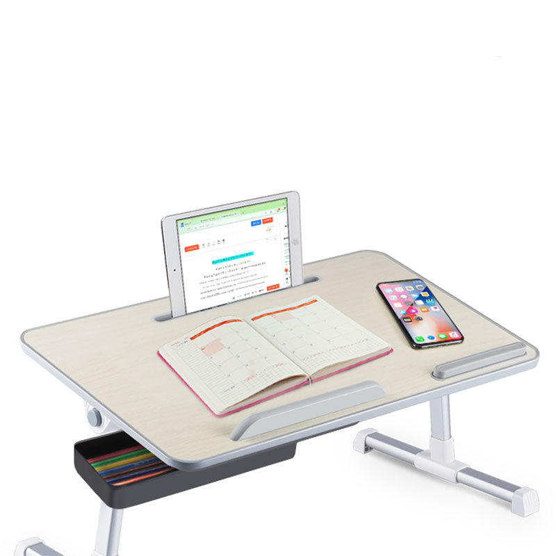 Contemporary Adjustable Laptop Table Office Desk for Bedroom Clearhalo 'furn' 'furn_office_desk' 'Furniture' 'Office Desks' 'Office Furniture' 'office_desk' 5892161