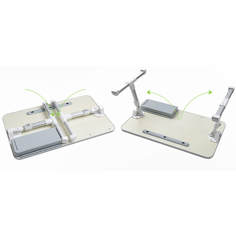 Contemporary Adjustable Laptop Table Office Desk for Bedroom Clearhalo 'furn' 'furn_office_desk' 'Furniture' 'Office Desks' 'Office Furniture' 'office_desk' 5892163