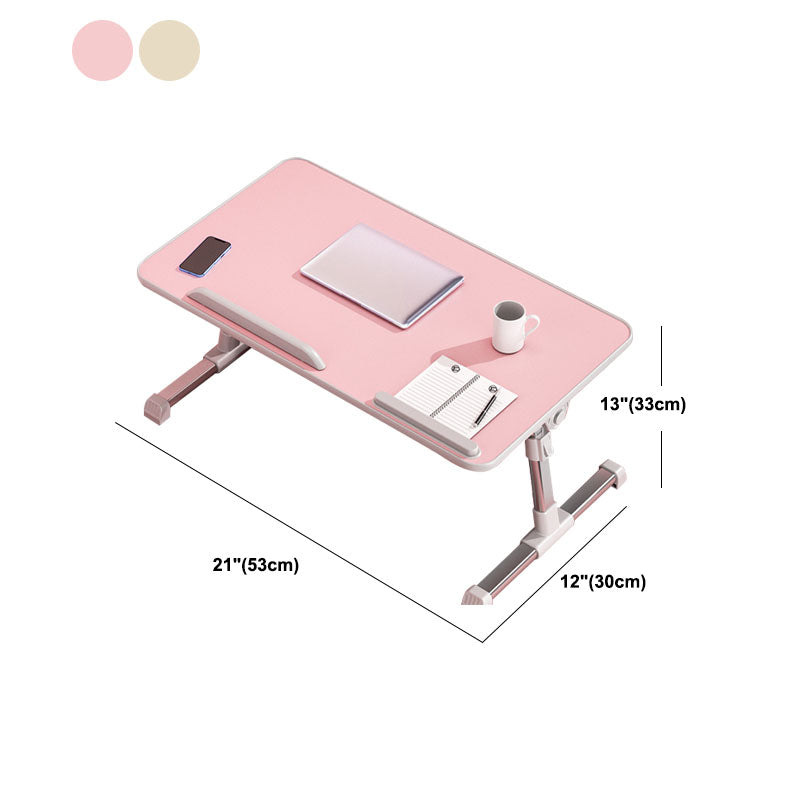 Contemporary Adjustable Laptop Table Office Desk for Bedroom Clearhalo 'furn' 'furn_office_desk' 'Furniture' 'Office Desks' 'Office Furniture' 'office_desk' 5892169