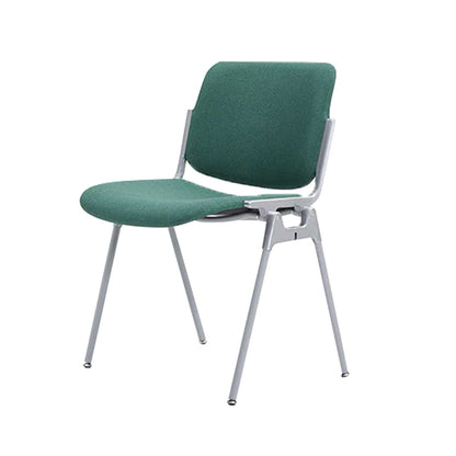 22" Wide Contemporary Office Chair No Wheels Wood Desk Chair Green 1 Piece Clearhalo 'furn' 'furn_office_chair' 'Furniture' 'Office Chairs' 'Office Furniture' 'office_chair' 5892180