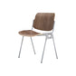 22" Wide Contemporary Office Chair No Wheels Wood Desk Chair Walnut 1 Piece Clearhalo 'furn' 'furn_office_chair' 'Furniture' 'Office Chairs' 'Office Furniture' 'office_chair' 5892197