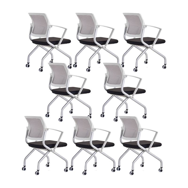 Sedia da ufficio da 19 "sedia da ufficio contemporanea traspirante.