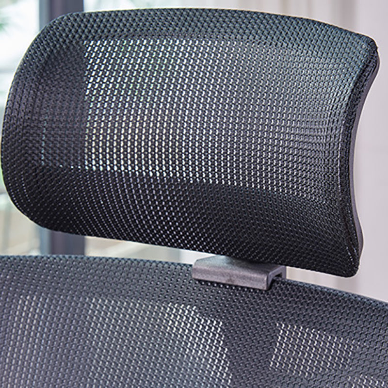 Chaise de bras à bras fixe moderne-chaise de bureau réglable avec roues avec roues