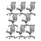 22" Wide Contemporary Office Chair Breathable AirGrid Desk Chair