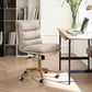 Contemporary Executive Chair Adjustable Seat Height Office Chair Cream 1 Piece Clearhalo 'furn' 'furn_office_chair' 'Furniture' 'Office Chairs' 'Office Furniture' 'office_chair' 5892382
