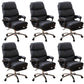 31" Wide Contemporary Arm Chair Upholstered Swivel Executive Chair