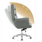 Modern Fixed Arms Desk Chair Height-adjustable Office Chair with Wheels Clearhalo 'furn' 'furn_office_chair' 'Furniture' 'Office Chairs' 'Office Furniture' 'office_chair' 5892471
