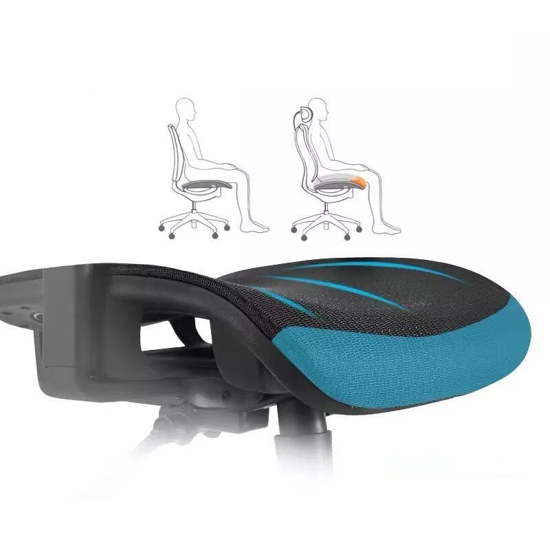 Contemporary Office Chair Ergonomic Adjustable High Back Desk Chair Clearhalo 'furn' 'furn_office_chair' 'Furniture' 'Office Chairs' 'Office Furniture' 'office_chair' 5892496