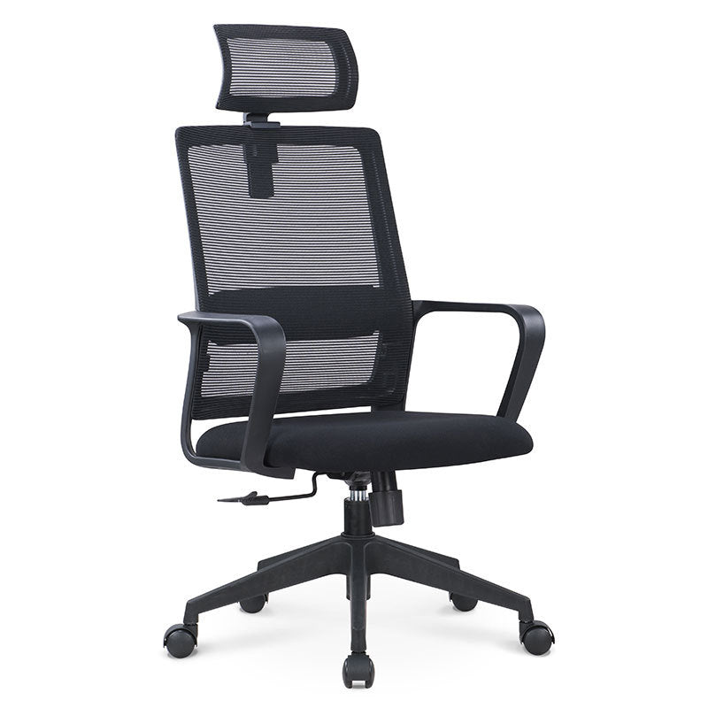Contemporary Arm Chair Fixed Arms Adjustable Seat Height Office Chair Clearhalo 'furn' 'furn_office_chair' 'Furniture' 'Office Chairs' 'Office Furniture' 'office_chair' 5892542