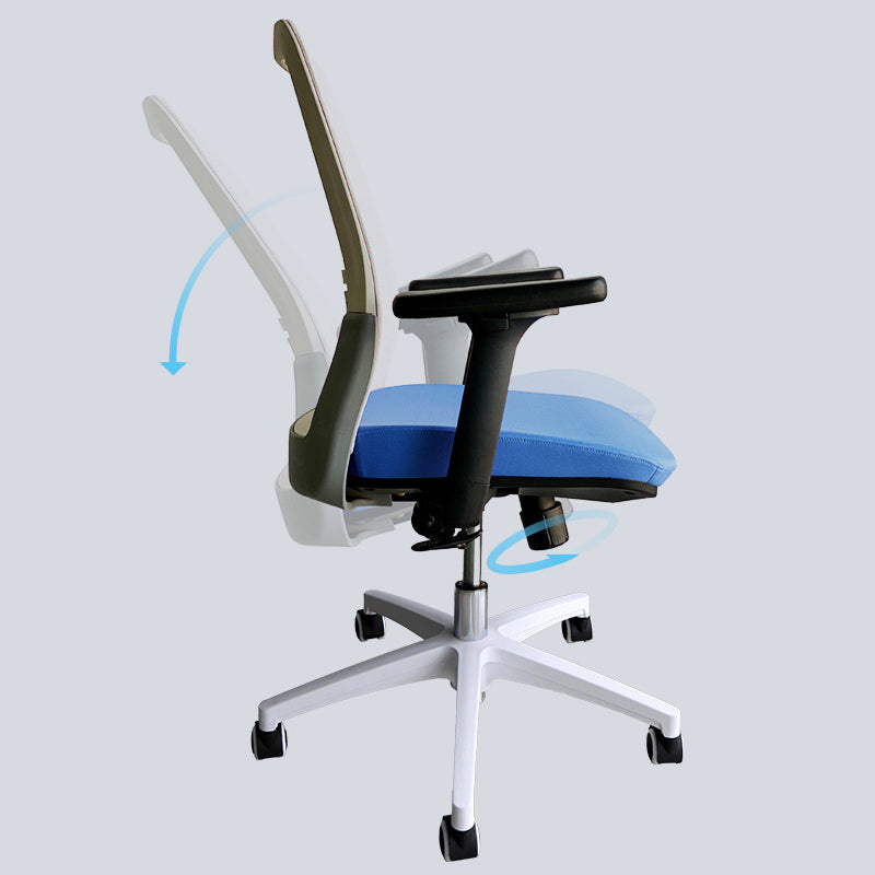 Contemporary Arm Chair Adjustable Seat Height Swivel Office Chair Clearhalo 'furn' 'furn_office_chair' 'Furniture' 'Office Chairs' 'Office Furniture' 'office_chair' 5892570