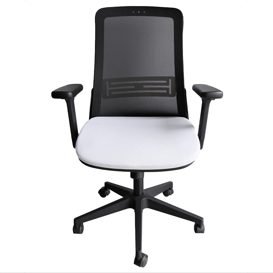 Contemporary Arm Chair Adjustable Seat Height Swivel Office Chair Clearhalo 'furn' 'furn_office_chair' 'Furniture' 'Office Chairs' 'Office Furniture' 'office_chair' 5892577