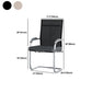 Modern & Contemporary Microfiber Chair Desk Chair Mid-Back Office Chair Clearhalo 'furn' 'furn_office_chair' 'Furniture' 'Office Chairs' 'Office Furniture' 'office_chair' 5892598