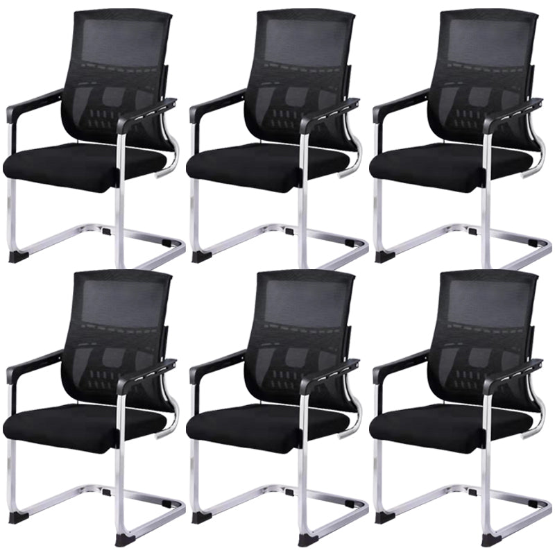 Ergonomischer gepolsterter Bürostuhl, moderner Schreibtischstuhl mit hoher Rückenlehne