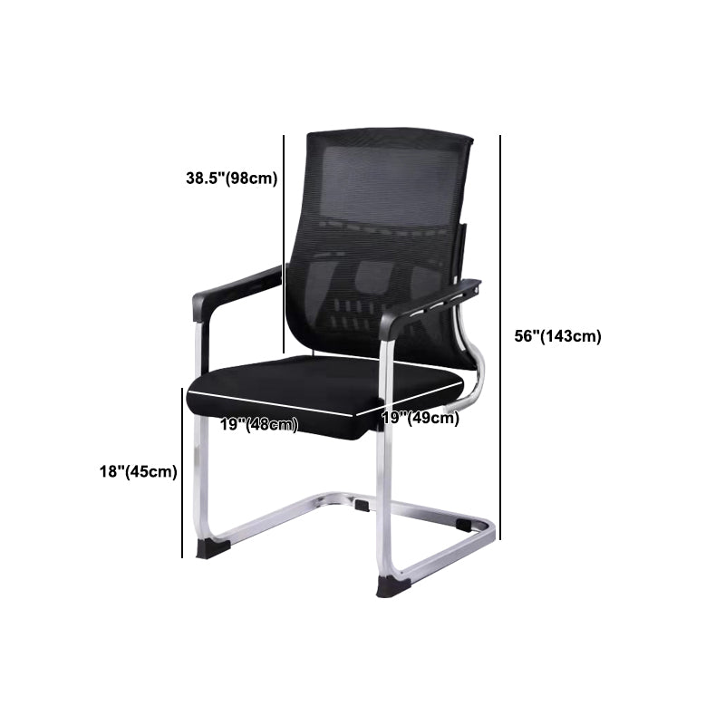 Ergonomischer gepolsterter Bürostuhl, moderner Schreibtischstuhl mit hoher Rückenlehne