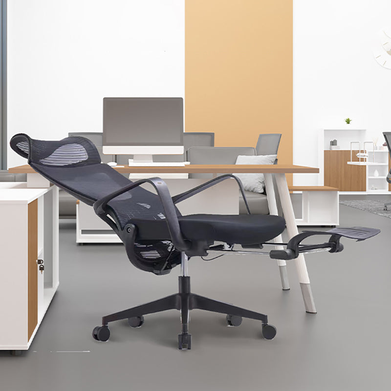 Contemporary Desk Chair Breathable AirGrid Mid-Back Office Chair Clearhalo 'furn' 'furn_office_chair' 'Furniture' 'Office Chairs' 'Office Furniture' 'office_chair' 5892638