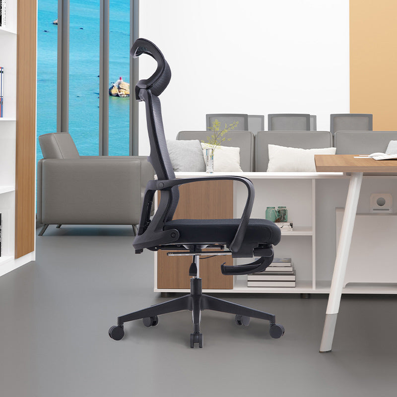 Contemporary Desk Chair Breathable AirGrid Mid-Back Office Chair Clearhalo 'furn' 'furn_office_chair' 'Furniture' 'Office Chairs' 'Office Furniture' 'office_chair' 5892640