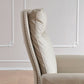 Silla moderna de gerente de brazos fijos Silla ajustable en altura con ruedas