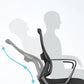 Contemporary Wheels Office Chair Microfiber Black Task Mid-Back Chair Clearhalo 'furn' 'furn_office_chair' 'Furniture' 'Office Chairs' 'Office Furniture' 'office_chair' 5892693