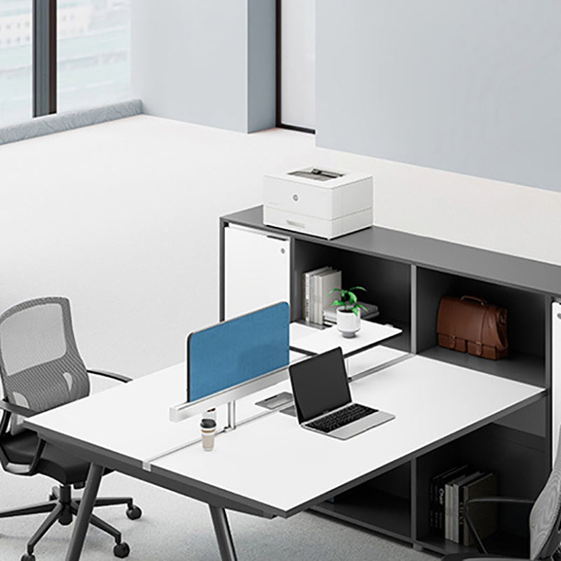 Contemporary Wheels Office Chair Microfiber Black Task Mid-Back Chair Clearhalo 'furn' 'furn_office_chair' 'Furniture' 'Office Chairs' 'Office Furniture' 'office_chair' 5892696