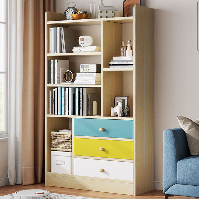 25 "L x 9,5" W Bibliothèque d'étagère en bois d'origine standard