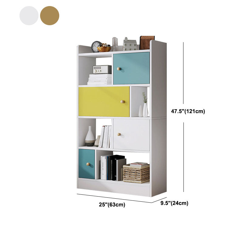25 "L x 9,5" W Bibliothèque d'étagère en bois d'origine standard