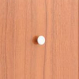 Pavimento moderno libro shlef con porte chiuse indietro da 9,45 "W in legno per soggiorno