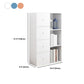 Pavimento moderno libro shlef con porte chiuse indietro da 9,45 "W in legno per soggiorno