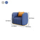 Faux lederen sofa smoking armbank met strakke rug voor appartement