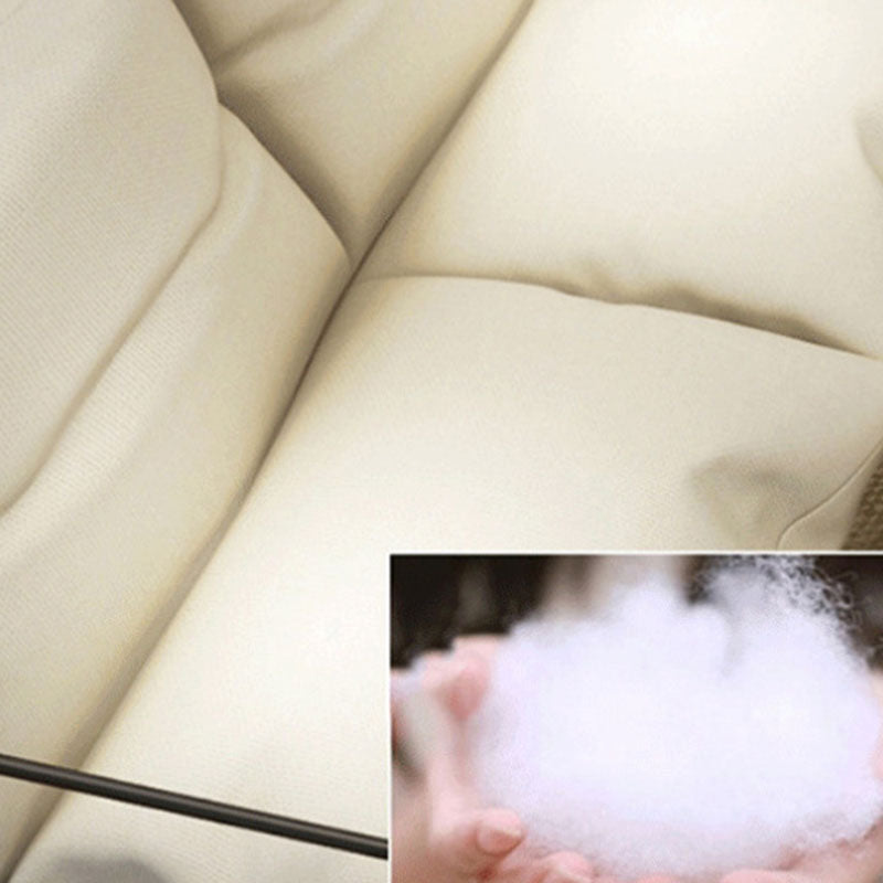 Standaard bank 26,7 "W vierkante armbank met metalen frame voor woonkamer