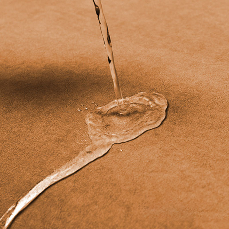 Leather/Wool Modern Curved Sofa 29.52" High Round Arm Seating