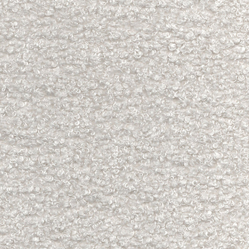 Hedendaagse stijl gebogen bank 33.46 "H armloze bank in het wit