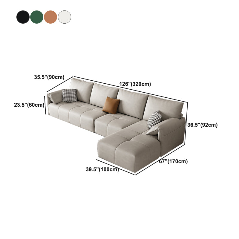 Braccio cuscino contemporaneo fux in pelle frotta cuscini di divano