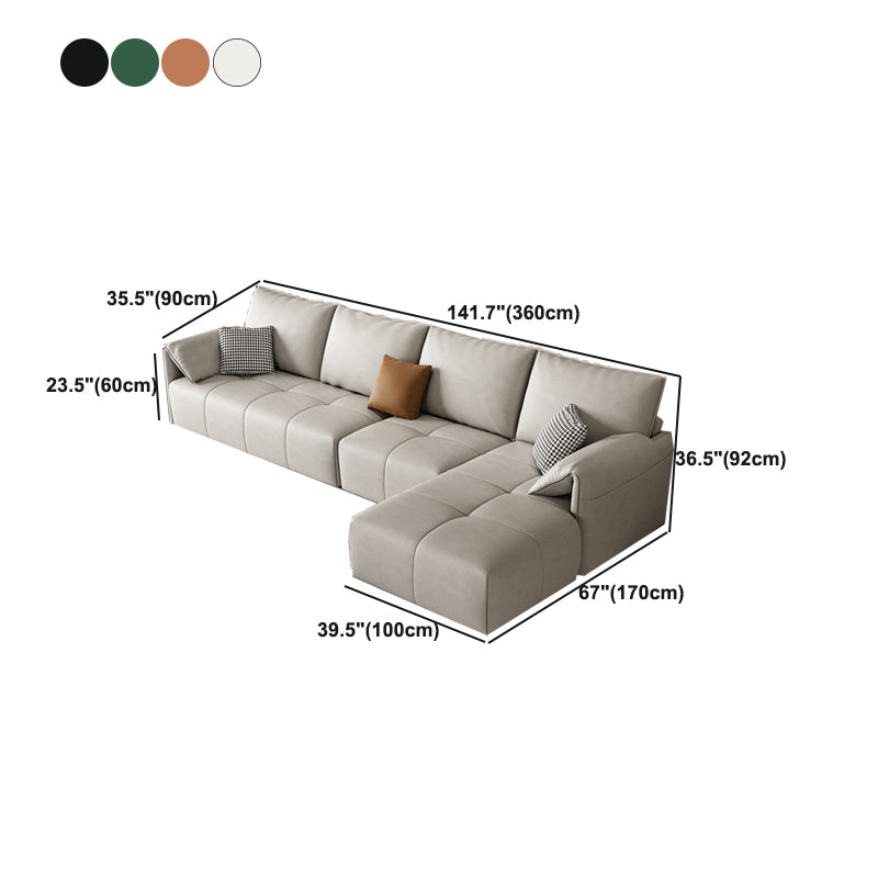 Braccio cuscino contemporaneo fux in pelle frotta cuscini di divano