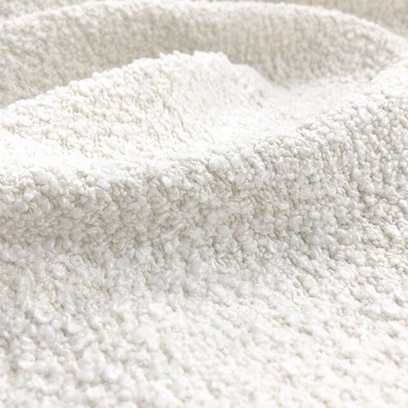 Nordic Tuxedo Arm Living Room Curved Loveseat Faux Leather/Fabric Seating