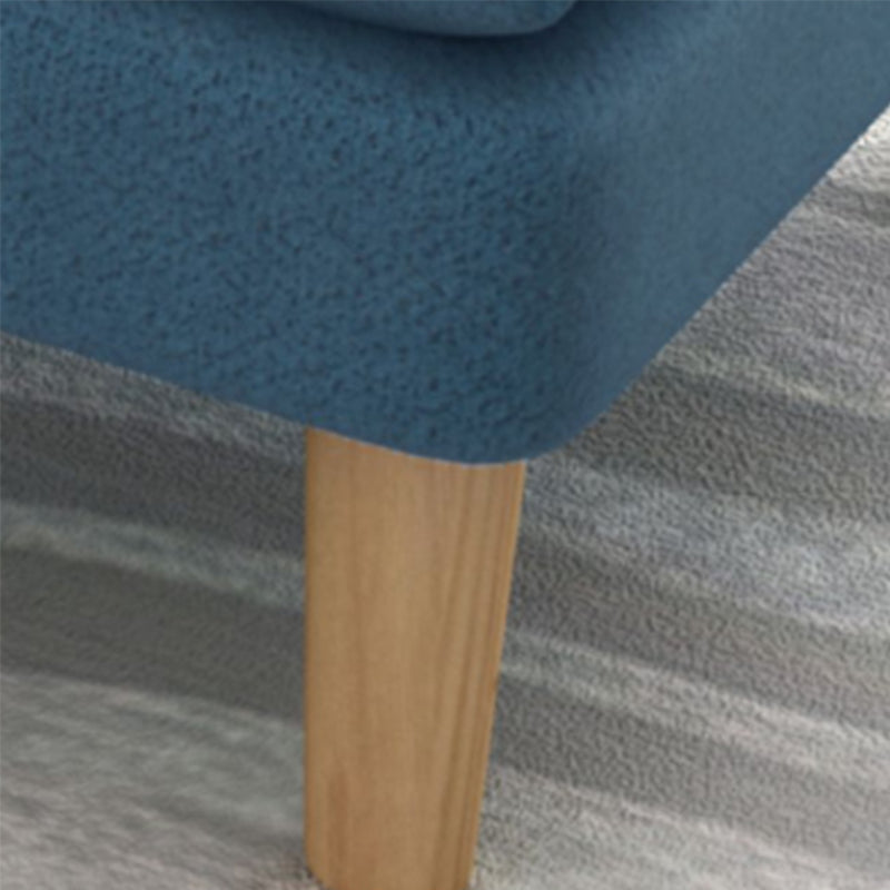 Contemporary Arms Included Basic Four Leg Biscuit Back Accent Room Chair Clearhalo 'Accent Chairs' 'accent_chairs' 'Chairs & Seating' 'furn' 'furn_accent_chairs' 'Furniture' 'Living Room Furniture' 5895439