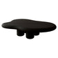 Table basse scandinave à 3 pieds, forme libre, table basse en bois pour la maison