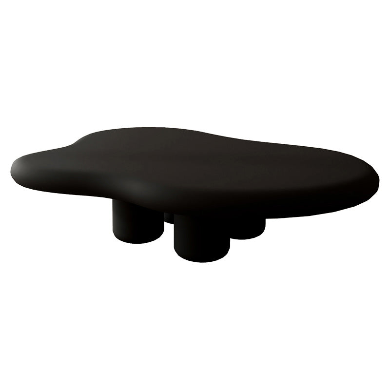 Table basse scandinave à 3 pieds, forme libre, table basse en bois pour la maison