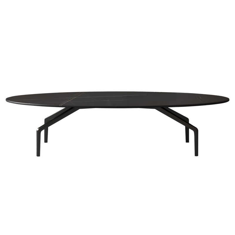 Glam Slate Coffee Cocktail Table 4 Legs Cocktail Table for Living Room Clearhalo 'Coffee & Accent Tables' 'Coffee Tables' 'coffee_tables' 'furn' 'furn_coffee_tables' 'Furniture' 'Living Room Furniture' 5895660