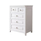 Modern Rectangle Side Cabinet Wood Knobs Cabinet with Drawer