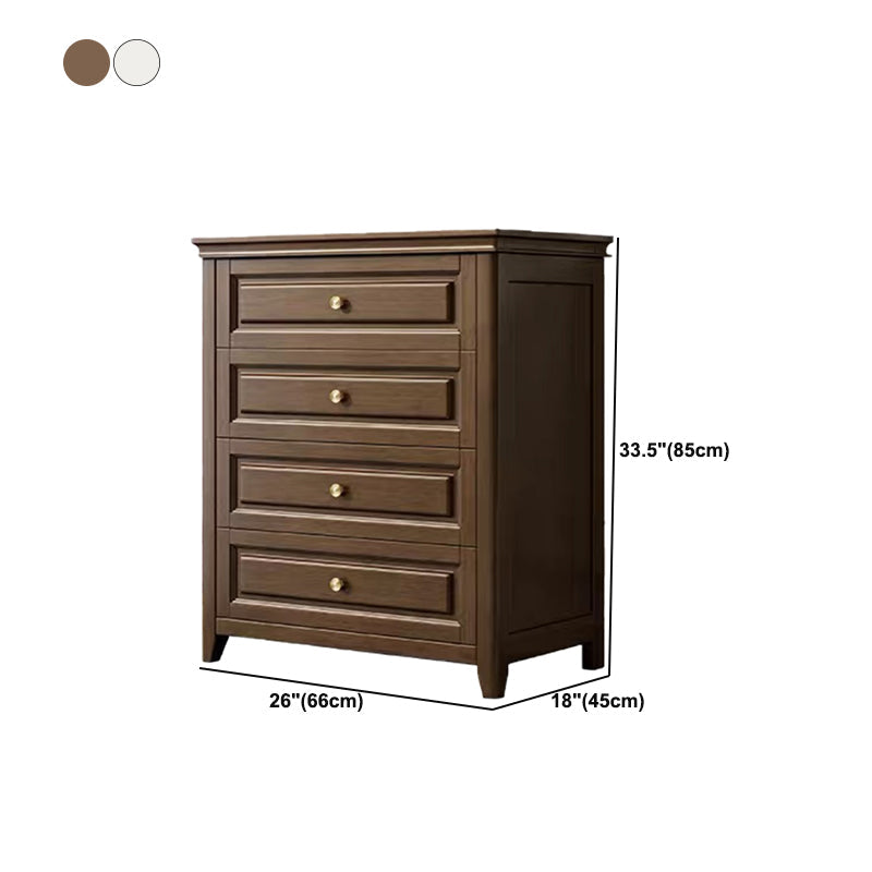 Modern Rectangle Side Cabinet Wood Knobs Cabinet with Drawer