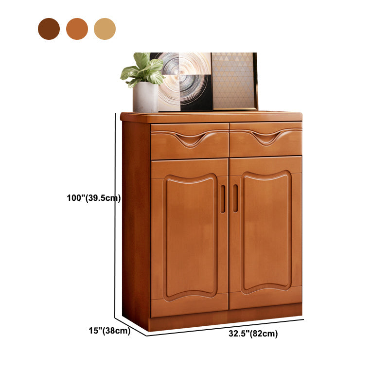 Gabinete de acento de madera moderno barra estándar Tire del gabinete con cajón